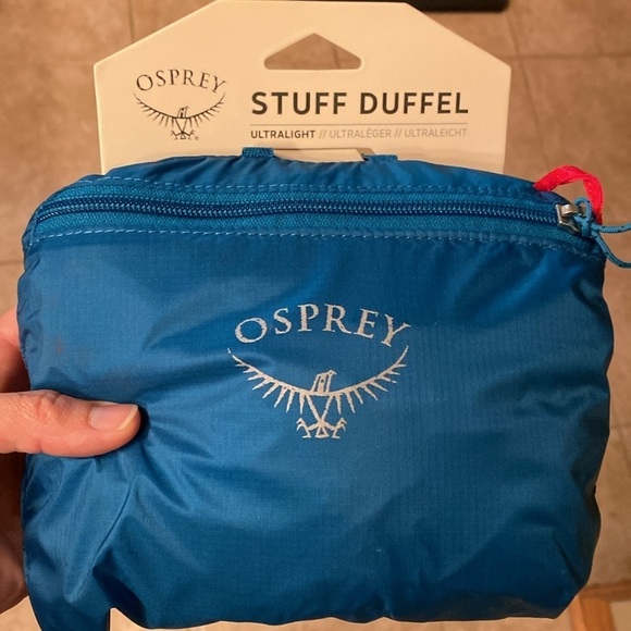 NEW Osprey Ultralight Collapsible Bag Turquoise 30L - Picture 2 of 6